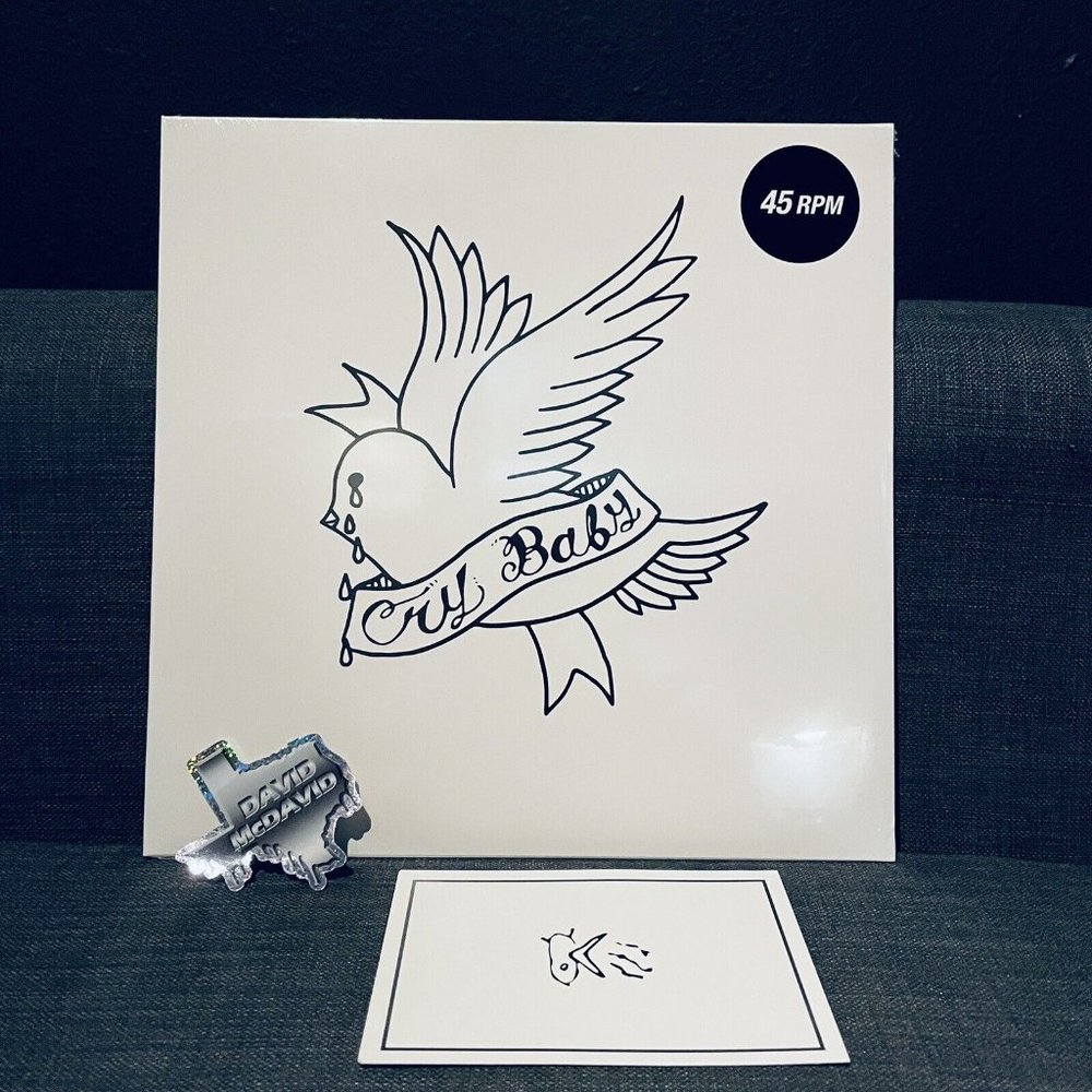 Lil Peep - Crybaby - White Vinyl - New Sealed - Official Release - FAST Ship